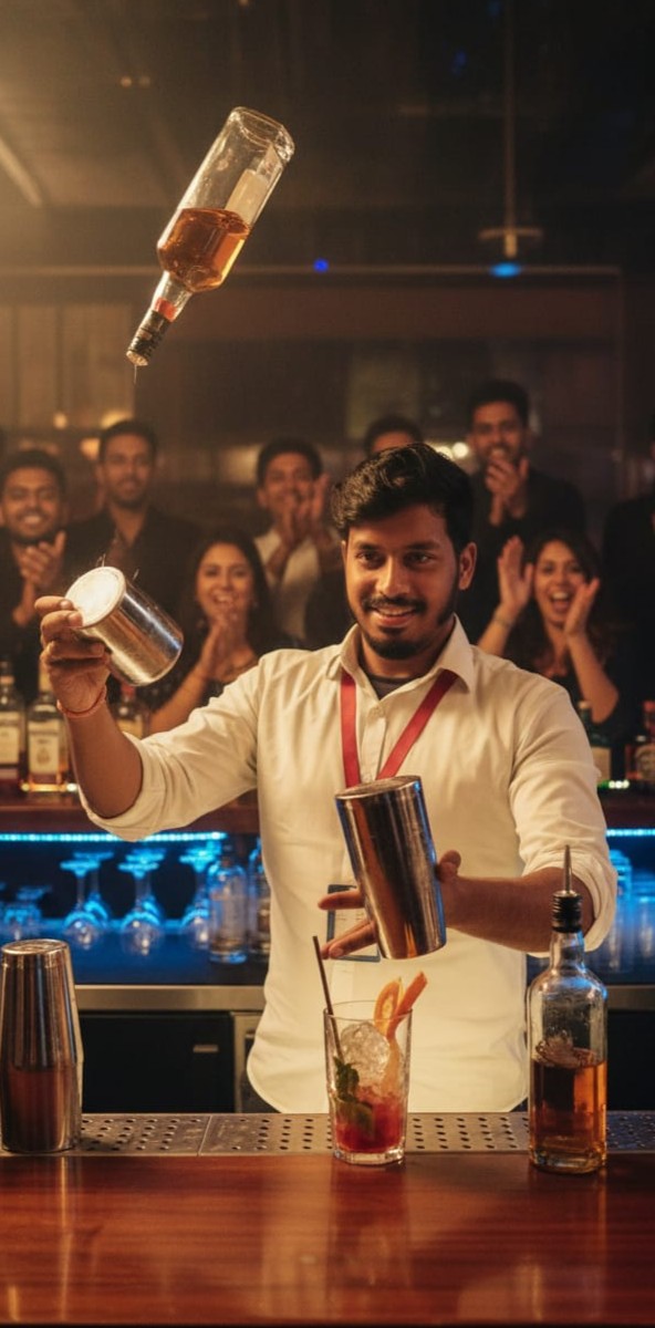 Bartender for Pre Wedding Services